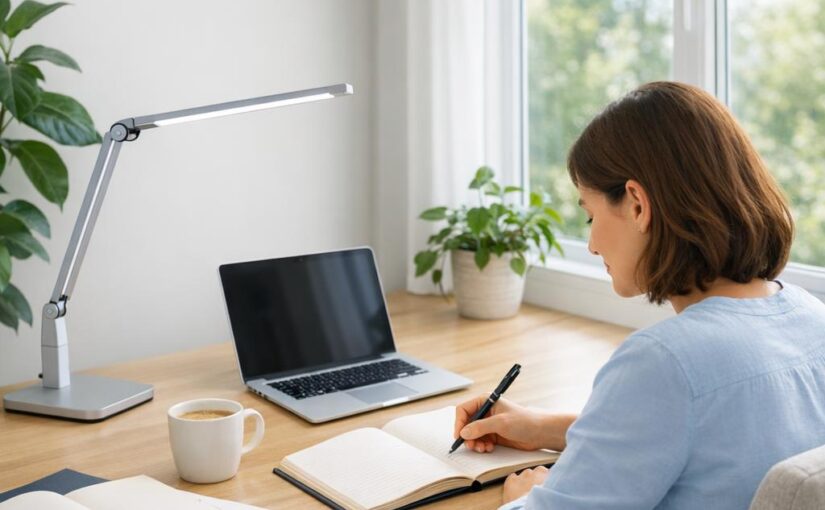 Dunkle Ecken, helle Ideen: So beeinflusst Licht deine Konzentration am Schreibtisch